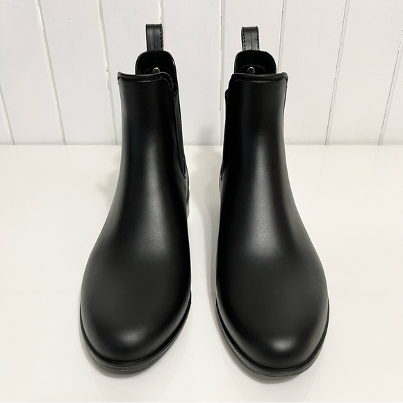 Sam Edelman Tinsley Matte Black Waterproof Ankle Rain Boots Size 9M - Picture 4 of 16